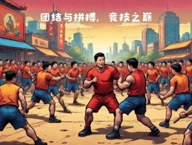一场激烈的角逐背后是运动员的拼搏
